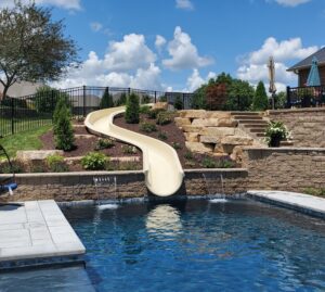 Water Slide, Pool Slide, backyard water slide