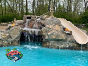 Residential Water Slide, Custom Pool Slide, Custom Water Slide