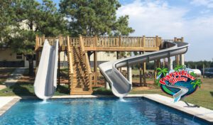 Residential Water Slide, Pool Slide, Custom Pool Slides
